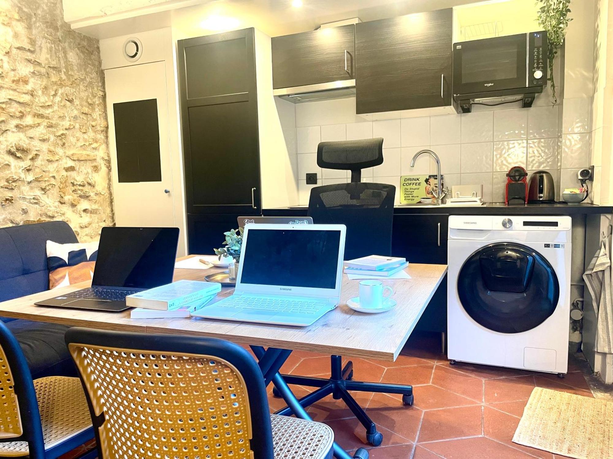 Maisonette Duplex - Tout Equipe - Matelas Haute Qualite มาร์ลี-เลอ-รัว ภายนอก รูปภาพ